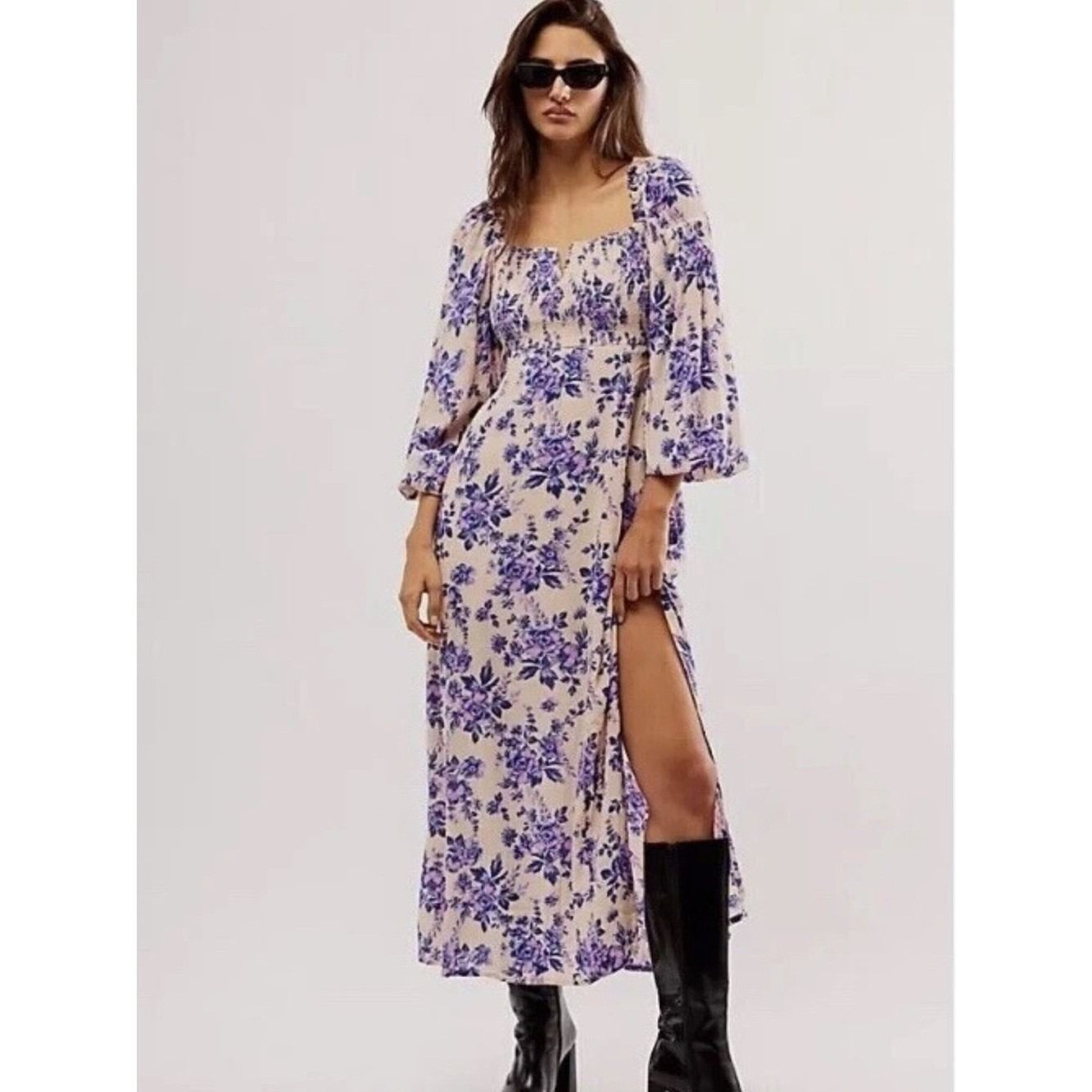 Free People Cottagecore/Romantic Jaymes Dress-Nwt